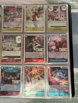Bandai One Piece CCG OP-05 18-Card Lot Alternate Art Foil English - Image 1