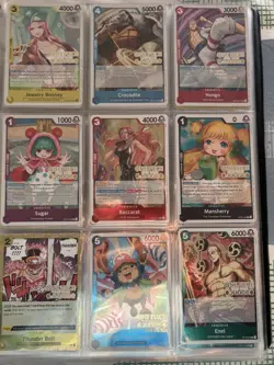 Bandai One Piece CCG OP-05 18-Card Lot Alternate Art Foil English - Image 2