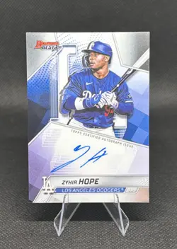 2025 Bowman's Best Zyhir Hope Best Of 2025 Autograph #B25-ZH Los Angeles Dodgers - Image 1