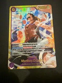One Piece TCG The Best Vol.2 PRB02 EB02-061 Monkey D Luffy SEC - Image 1