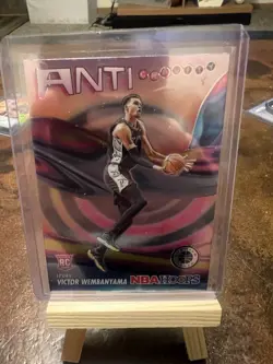 Panini 2023-24 NBA Hoops Premium Stock Victor Wembanyama RC Anti-Gravity #5 - Image 1
