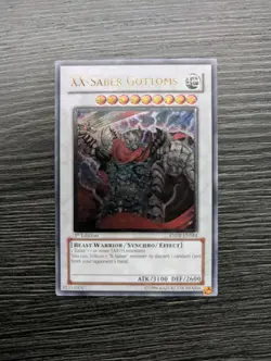 Yugioh XX Saber Gottems ANPR Ultimate rare 1st Edition Excellent - Image 1