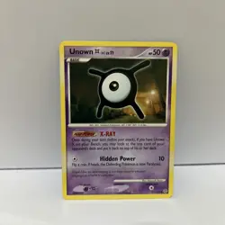 Pokemon TCG - Secret Wonders - Unown X 71/132 - LP - Image 1