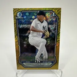 Henry Lalane 2026 Bowman Chrome 1st Gold Shimmer Refractor BCP-104 47/50 - Image 1