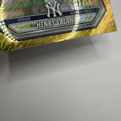 Henry Lalane 2026 Bowman Chrome 1st Gold Shimmer Refractor BCP-104 47/50 - Image 3