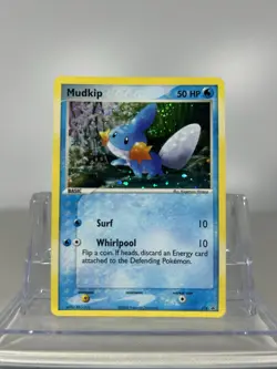 2004 Pokemon TCG Mudkip Black Star Promo 018 Nintendo Holo - Image 1