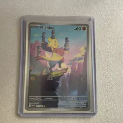 Pokemon Mienfoo TCG White Flare Illustration Rare Card 133/086 NM/M - Image 1