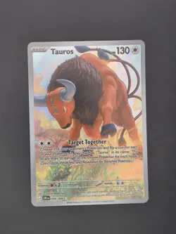 Pokemon TCG Chaos Rising Tauros 096/086 Full Art Rare Near Mint - Image 1