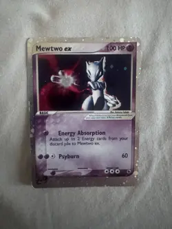 Pokemon TCG Mewtwo Ex Ruby and Sapphire Holo Ultra Rare - Image 1