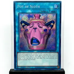 Pot Of Sloth | CORI-EN061 | Secret Rare | 1st Edition Yu-Gi-Oh! - Image 1