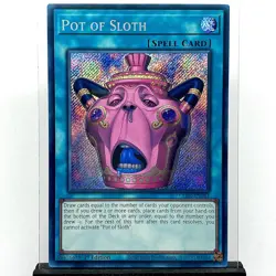 Pot Of Sloth | CORI-EN061 | Secret Rare | 1st Edition Yu-Gi-Oh! - Image 1