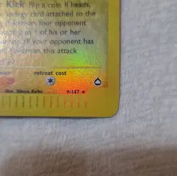 WOTC Pokemon TCG Elekid 9/147 Aquapolis Reverse Holo Rare 2002 30 HP Basic - Image 4