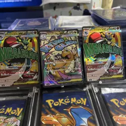 Pokemon Mega Dragonite ex 232/193 + 2x Mega Lucario ex 228/193 - Image 1
