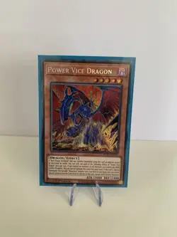 Power Vice Dragon Blzd-En002 Blazing Dominion 1st Edition - Image 1