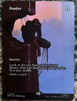 MTG Marvel Spider-Man Ponder Borderless - Image 2