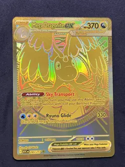 Pokemon TCG: Ascended Heroes - Mega Dragonite Ex 295/217 - Gold Hyper Rare - Image 3