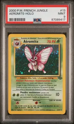 Arbok Obscur, Aeromite, Scarabrute x2, Pikachu Pokemon PSA CARDS LOT DE 5 CARTES - Image 2