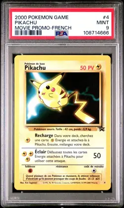 Arbok Obscur, Aeromite, Scarabrute x2, Pikachu Pokemon PSA CARDS LOT DE 5 CARTES - Image 3