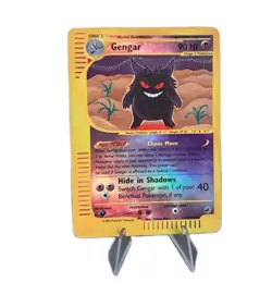 TCG POKEMON Card Carte GENGAR Ectoplasma REVERSE HOLO 48/165 2002 Vintage! - Image 1