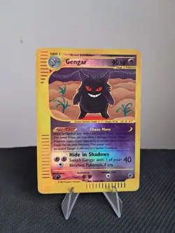 TCG POKEMON Card Carte GENGAR Ectoplasma REVERSE HOLO 48/165 2002 Vintage! - Image 2