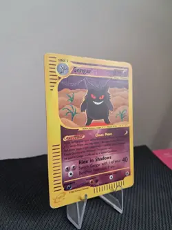 TCG POKEMON Card Carte GENGAR Ectoplasma REVERSE HOLO 48/165 2002 Vintage! - Image 3