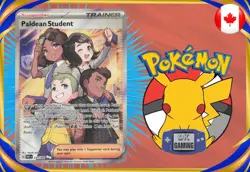 Paldean Student - 231/091 - Paldean Fates - Full Art Trainer NM - Pokemon - Image 1