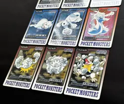 9 Pokemon Japanese vintage Carddass set Dragonair Clefable Golem Graveler etc - Image 4
