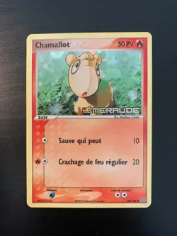 Carte Pokemon : Chamallot 58/106 Reverse Ex Emeraude Francaise - Image 1