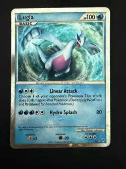 Pokemon TCG Lugia SL7 Shiny Holo Rare Call of Legends Edition NM #SL7 - Image 1