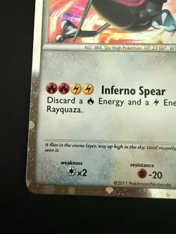 Rayquaza Holo SL10/95 Call Of Legends Pokemon - Image 5