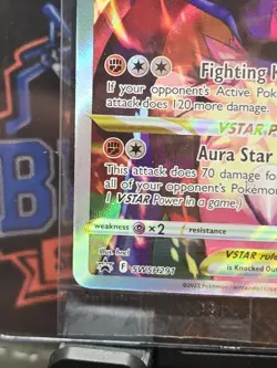 Pokemon TCG Lucario VSTAR SEALED PROMO SWSH291 Rare Holo (INV-3) - Image 5