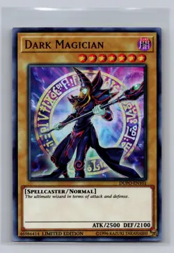Dark Magician DUPO-EN101 Ultra Rare Duel Power Yu-Gi-Oh Limited Near Mint - Image 1