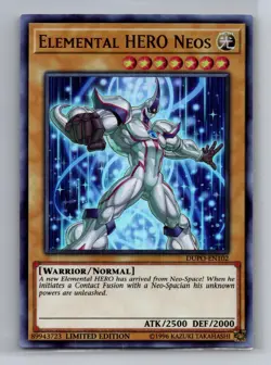 Elemental HERO Neos DUPO-EN102 Ultra Rare Duel Power Yu-Gi-Oh Limited Near Mint - Image 1