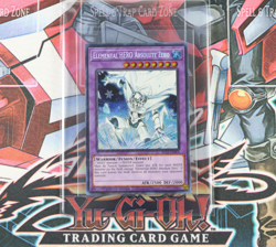 YuGiOh Elemental HERO Absolute Zero BLC1-EN004 Limited Edition Secret Rare - Image 1
