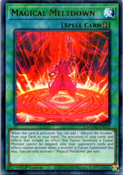 Magical Meltdown MAGO-EN152 Yu-Gi-Oh! TCG 1st Edition NM - Image 1