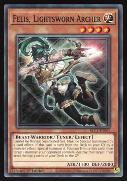 Felis, Lightsworn Archer - BLC1-EN061 - Common - 1st Edition Yugioh - Image 1
