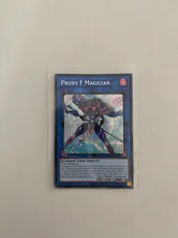 Yugioh P roxy F Magician BLTR-EN094 Secret Rare 1st Ed NM - Image 1