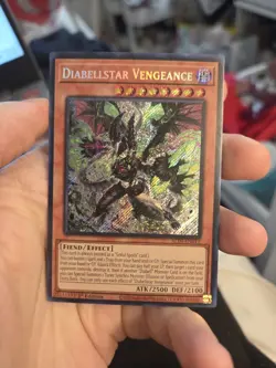 Yugioh Diabellstar Vengeance ALIN-EN011 1st Secret Rare - Image 1