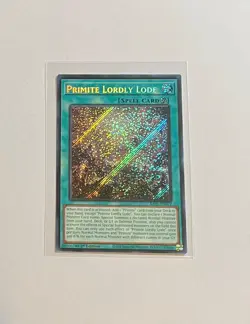 Yu-Gi-Oh! Primite Lordly Lode #RA05-EN072 Secret Rare 1st Edition (NM) - Image 1