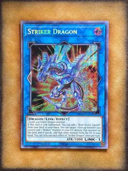 Yugioh Striker Dragon MP20-EN204 Secret Rare 1st Ed NM - Image 1