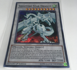 Yugioh! Shooting Star Dragon LC5D-EN040 Super Rare 1st Edition - Image 1