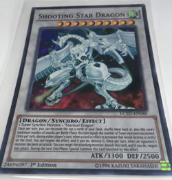 Yugioh! Shooting Star Dragon LC5D-EN040 Super Rare 1st Edition - Image 2