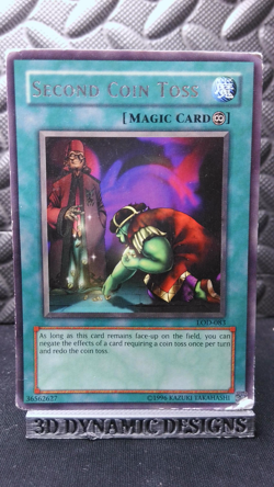 | Yugioh Second Coin Toss LOD-083 Rare Legacy Of Darkness HP 🔥 | - Image 1
