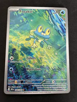Pokemon Froakie 088/086 Chaos Rising Illustration Rare Near Mint - Image 1
