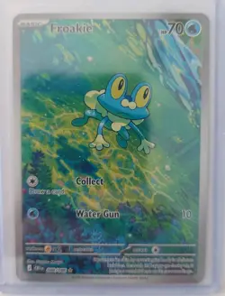 2026 Pokemon Mega Evolution Chaos Rising Froakie Illustration Rare #088/086 - Image 1