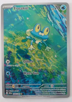 2026 Pokemon Mega Evolution Chaos Rising Froakie Illustration Rare #088/086 - Image 2