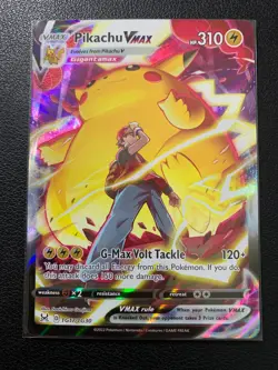 Pikachu VMAX - TG17/TG30 - Lost Origin Trainer Gallery English Pokemon tcg - Image 1