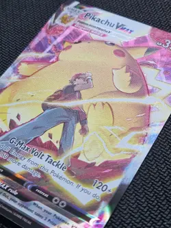 Pokemon Cards Pikachu VMAX TG17/TG30 Lost Origin (Light Crease on back) - Image 3