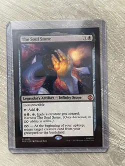 1x The Soul Stone - Marvel's Spider-Man - NM-Mint - MTG Mythic Card - Image 1