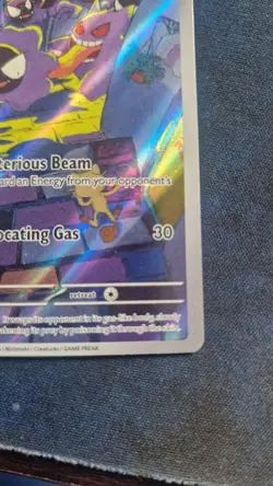 Pokemon TCG Gastly Temporal Forces Illustration Rare Card 177/162 - Image 4